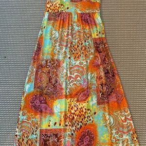Halter swing dress